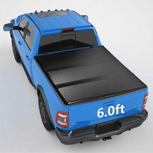 Hard tri fold tonneau cover - hard, tri-fold